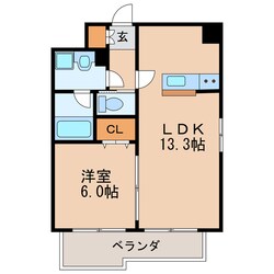 Adagio Toyomaeの物件間取画像